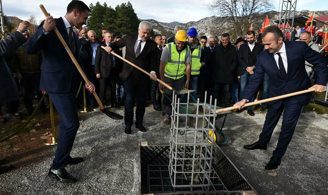 Položen kamen temeljac za stadion „Sveti Petar Cetinjski“