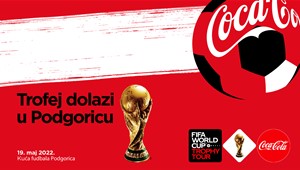 FIFA trofej stiže u Crnu Goru