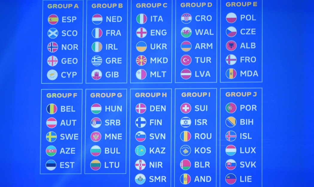 Utvrđen raspored kvalifikacija za EURO 2024