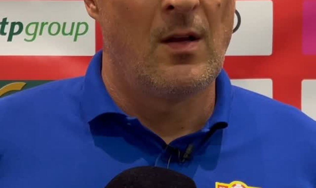 Selektor Nenad Vukčević pred utakmicu sa Danskom...