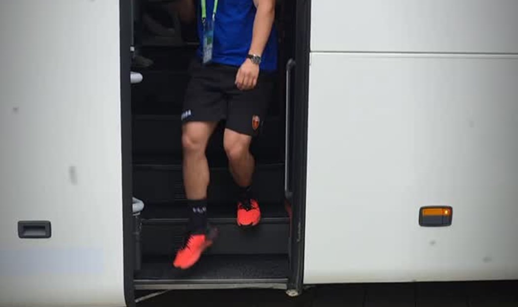 Dolazak U19 reprezentacije na stadion Arcul de...