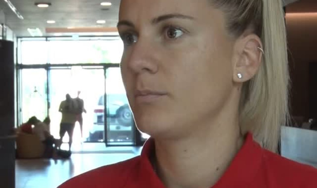 Kapitenka naše ženske reprezentacije Slađana...