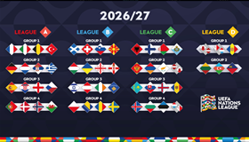 Objavljen raspored utakmica Lige nacija